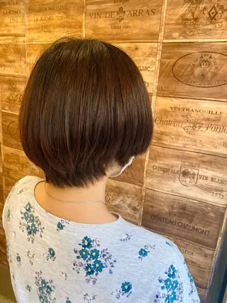 ショート カラー な つのヘアスタイル