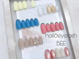 ネイル NailBee銀座店 🤎Akaのネイルデザイン
