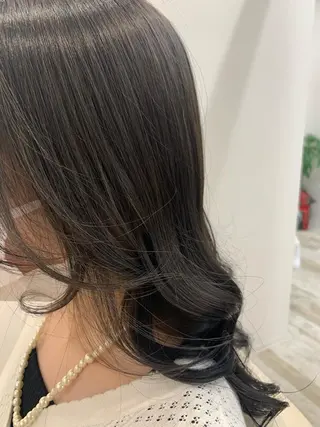 カラー 垢抜け 雰囲気アップ ふにゅう ののかのヘアスタイル