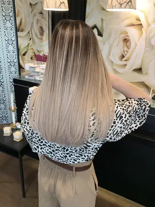 ロング カラー EARTH石巻店 尾形  裕のヘアスタイル