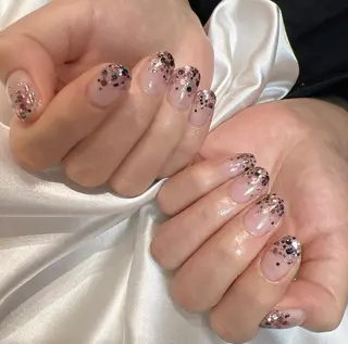ネイル bijou nails 蓮のネイルデザイン