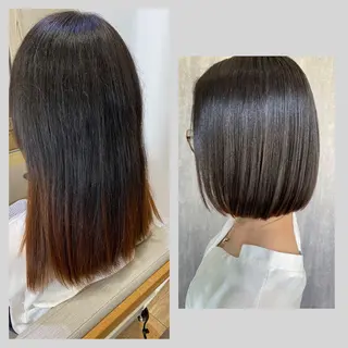 ショート パーマ 佐藤 沙也輝のヘアスタイル