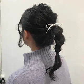 セミロング サイレント美容師 アイリィのヘアスタイル