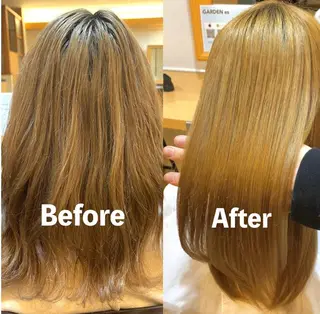 セミロング 杉田 健太のヘアスタイル