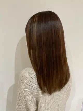 セミロング Maison 寺尾拓朗のヘアスタイル