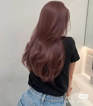 ロング カラー 🎀暖色/ラベンダー /paru🤍のヘアスタイル