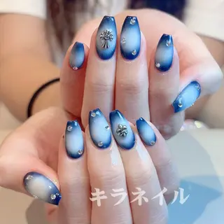 ネイル 🎀kira 長さだし💗モチ最高のネイルデザイン