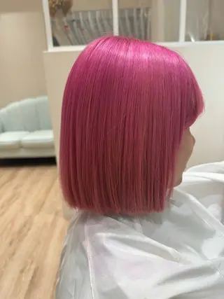 ショート カラー 河添 麗菜のヘアスタイル