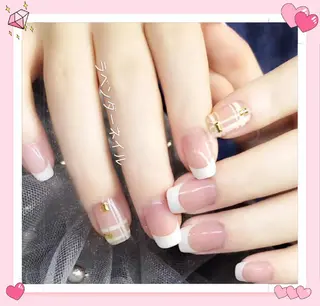 ネイル ラベンダー💖日暮里 ルル💖ネイルのネイルデザイン