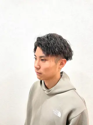 パーマ メンズ メンズ 特化・川田のヘアスタイル