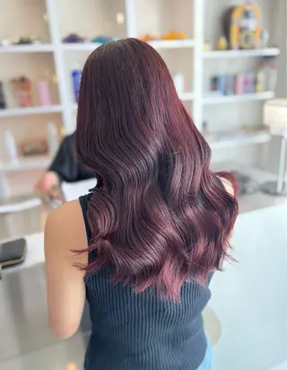 ロング カラー TaNa. 笑南(えみな)のヘアスタイル