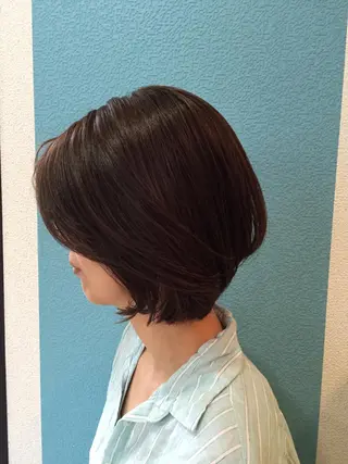 ショート ミディアム カラー ヘアアレンジ ネイル まつエク 早朝✨ヘアセット 着付け/清水玲歌のヘアスタイル