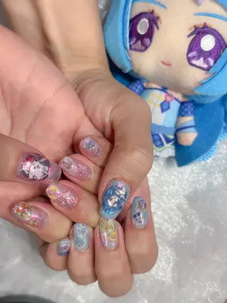 ネイル Bonnal所属・Manamǐ 個性派のネイルデザイン