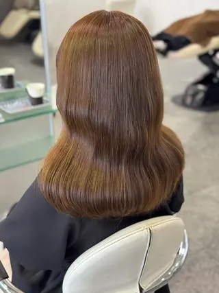 セミロング カラー 🫧ヒシダアキ taboo.i🫧のヘアスタイル