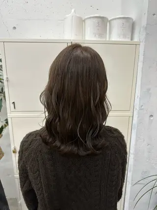 ミディアム MUKU ひかるのヘアスタイル