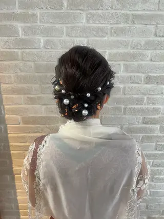 ロング ヘアアレンジ Topstylist YUKIのヘアスタイル