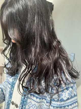 セミロング 透けるカラー💐 maeのヘアスタイル