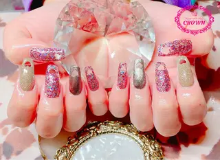 ネイル CROWN プライベートサロンのネイルデザイン