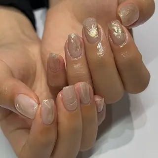 ネイル soa.Aika 自爪育成のネイルデザイン