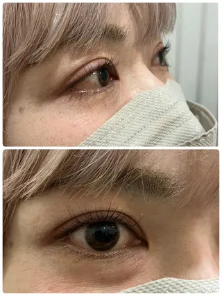 マツエク・マツパ 韓国エクステ／羽エク ダブルスキル💛のヘアスタイル