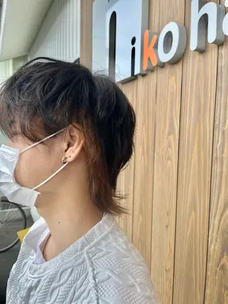 カラー メンズ 藤田 陽斗のヘアスタイル