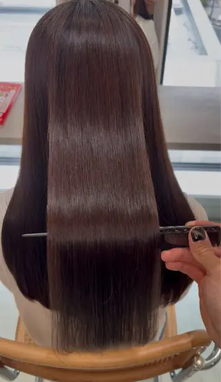 ロング 美髪矯正・ブリーチ 矯正🫧秋元ゆたかのヘアスタイル