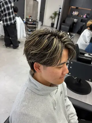 カラー 大森 廉のヘアスタイル