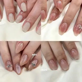 ネイル 新宿代々木/ちゅるん キレイめ/miriのネイルデザイン