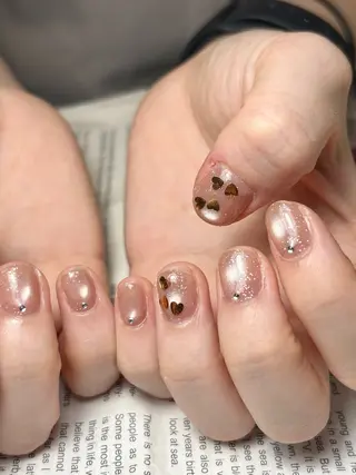 ネイル mofie🤍ユミ/ 恵比寿/パラジェルのネイルデザイン