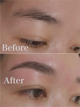 アイブロウ ココルアナ 豊中美容室のヘアスタイル