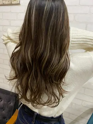 ロング ココルアナ 豊中美容室のヘアスタイル