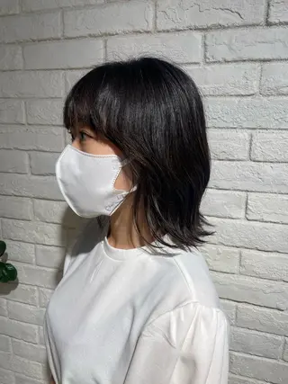 ミディアム 小野寺 もものヘアスタイル