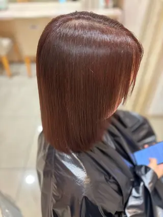 ミディアム 川島 梨菜🌹のヘアスタイル