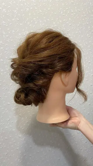 ロング ヘアアレンジ 丹下 朋香のヘアスタイル