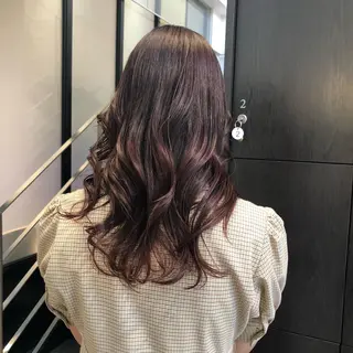 セミロング カラー パーマ ヘアアレンジ メンズ キッズ stylist 🌸 kana.のヘアスタイル