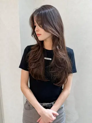 ロング 奥川拓哉/倉敷/中庄 /髪質改善/レイヤーのヘアスタイル