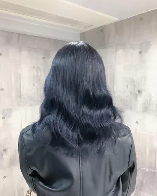 セミロング カラー 【毎朝セット3分】 メンズパーマ　真人のヘアスタイル