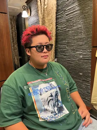 ショート メンズ 長野 風人のヘアスタイル