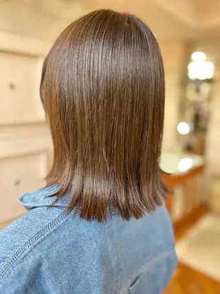 ミディアム 平野 すみかのヘアスタイル