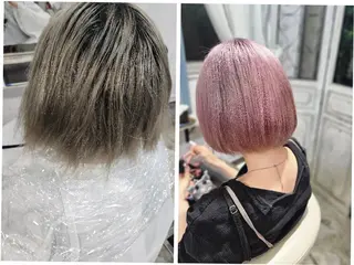 カラー 熊野 タイソンのヘアスタイル