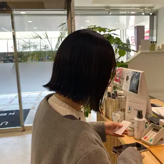 ショート 透明感カラー/ボブ / MARIE🍇のヘアスタイル
