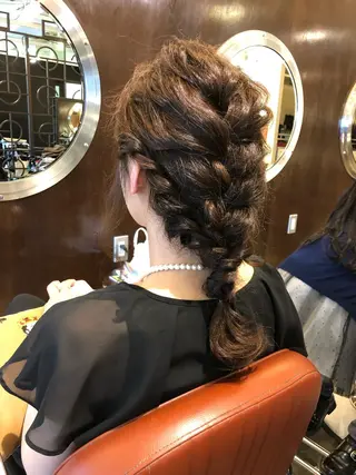 ヘアアレンジ 髪質改善/艶髪/ 木山ゆかりのヘアスタイル