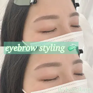 アイブロウ 🩷ile鎌倉 栗原🩷のマツエク・マツパデザイン