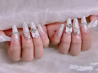 ネイル 長さだし専門店 M2　rikaのネイルデザイン