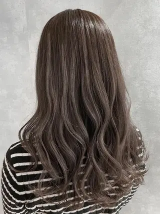 カラー ロング パーマ LOOP 佐藤のヘアスタイル