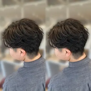 パーマ メンズ ✨レイヤーカット✨ メンズパーマ沼尾隆一のヘアスタイル