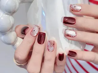 ネイル H3 Nail Tsuki🦋💙のネイルデザイン
