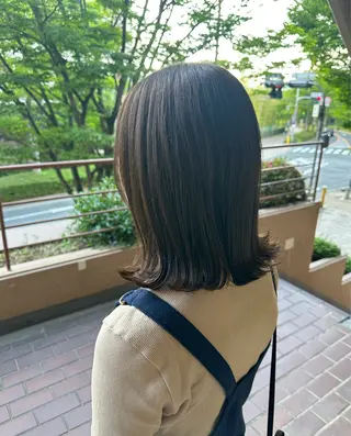 ミディアム カラー 艶カラー/ Nanamiのヘアスタイル