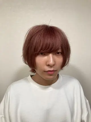 ミディアム カラー メンズ FUGO原宿【代表】 髪質改善/イイヌマのヘアスタイル