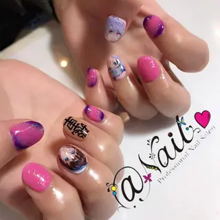 ネイル 小尾 栞のネイルデザイン